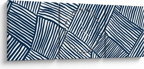 Kép - 3D vonal (órával) (90x30 cm)