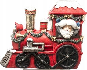 Nagy Mozdony, Mikulás, Led Karácsonyi Dekoráció