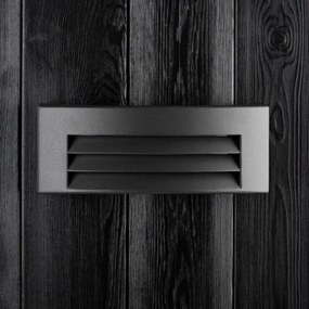 Kültéri fali lámpa 1xE27/14W/230V IP54 fekete