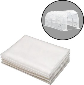 Melegház fólia 200x250x400 cm váz nélkül átlátszó
