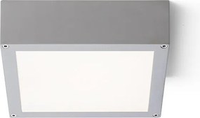 RENDL SCOTT mennyezeti lámpa ezüstszürke 230V LED 9.8W IP54 3000K
