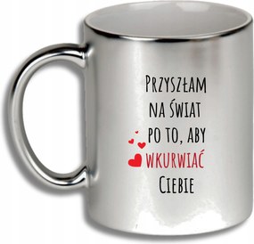 Ezüst Bögre Ajándék Különböző Alkalmakra Jöttem A Világra