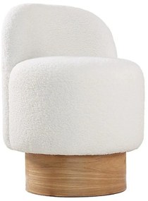 RIKI gyerekfotel 40x47 cm, fehér