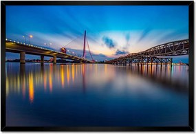 Poszterek keretben 60x40 Kilátás a hídra