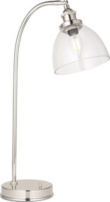 Endon modern asztali lámpa hansen nikkel átlátszó end97590