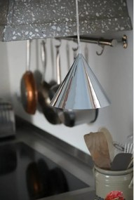 Ezüstszínű fém függőlámpa fém búrával ø 19 cm Tip – Markslöjd