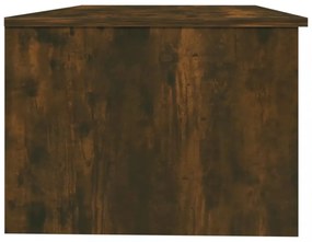 füstös tölgy színű szerelt fa dohányzóasztal 102 x 50 x 36 cm