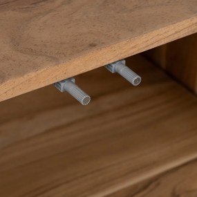 Natúr színű akácfa tálalószekrény 180x80x40 cm Creel – Ixia