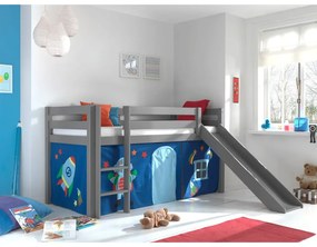 Gyerek függöny ágyhoz 3 db-os 195x75 cm Astro – Vipack