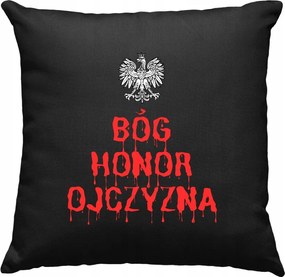 Isten becsülete párna Lengyel Bs Fekete