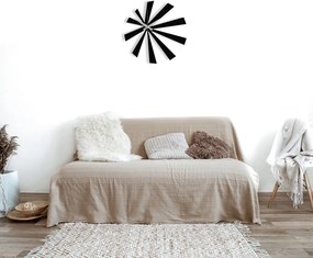Enzoclock fém falióra, 48×48 cm – S024