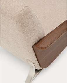 Világosbarna zsenília kanapé 205 cm Amsen – Kave Home