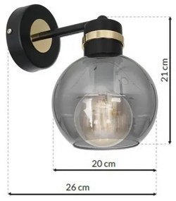 Fali lámpa OMEGA 1xE27/60W/230V