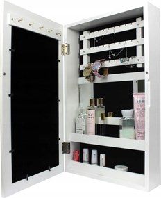 Fali ékszertartó szekrény 31 x 9,5 x 56 cm