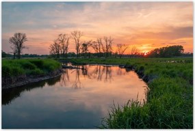 Poszterek 120x80 Folyó rét