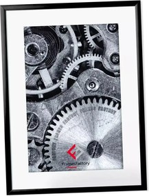 Alumínium Keret Plexiből, 30X40 CM, Fekete