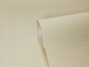 Tapéta Bézs Szövet utánzat Bézs Mosható tapéta Flizelina