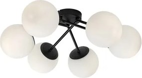Rabalux meduza beltéri mennyezeti lámpa 6x e14 matt ip20 fekete