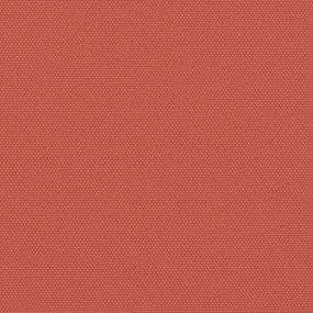 terrakotta behúzható oldalsó napellenző 100 x 1000 cm