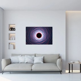 A kör absztrakció képe (90x60 cm)