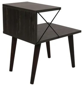 Éjjeliszekrény CROSS 55x50 cm barna