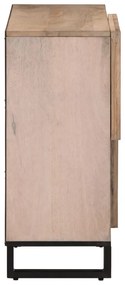 tömör mangófa tálalószekrény 80 x 34 x 75 cm