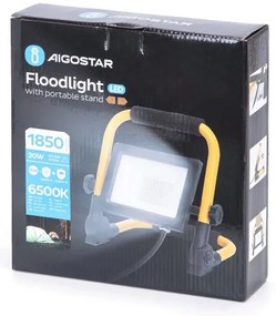 Aigostar - LED Reflektor állvánnyal LED/20W/230V 6500K IP65