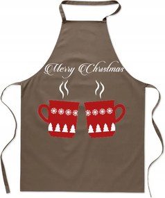 Karácsonyi konyhai kötény Merry Christmas