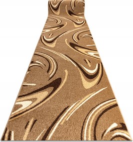 Futószőnyeg Karamell 120 cm Coffee dió Hullám ^*Q1730