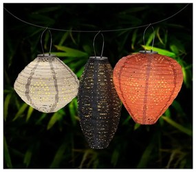 Rózsaszín napelemes kültéri LED lámpás (magasság 30 cm) Greatham – House Nordic