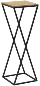 Virágállvány 70x24 cm fekete