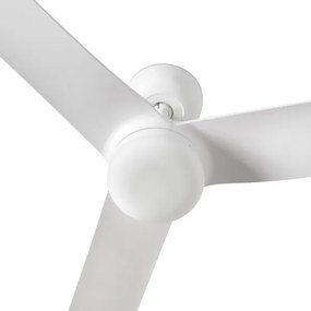 FARO 33814WT-20 - LED Dimmelhető mennyezeti ventilátor PUNT M LED/18W/230V fehér átm. 132 cm WT + távirányító