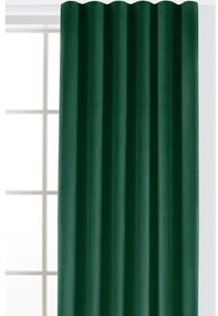 Zöld bársony dimout (részleges sötétítő) függöny 140x250 cm Velto – Filumi