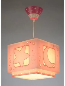 Dalber 63232S - Gyerek csillár zsinóron MOON LIGHT 1xE27/60W/230V