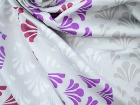 Mikroszatén ágyneműhuzat VELLARI, világosszürke Ágyneműhuzat mérete: 70 x 90 cm | 140 x 200 cm