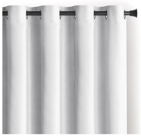 Fehér bársony dimout (részleges sötétítő) függöny 140x270 cm Eyelets – Restilo
