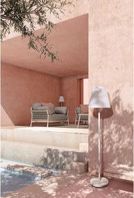 Napelemes-USB LED álló kültéri lámpa távirányítóval-hangszóróval ø 34 cm Solar – Bizzotto