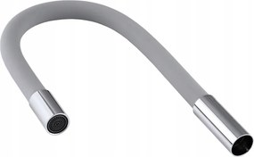 Rugalmas kifolyócső konyhai csaptelephez 3/4 colos szürke Gamma