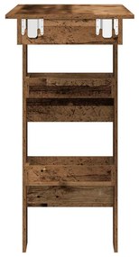 fali bárasztal Régi fa 102x45x103,5 cm Gépi fa