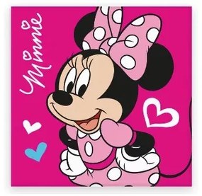 Disney Minnie Love kéztörlő, arctörlő, törölköző 30x30cm