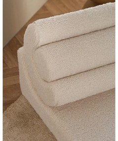 Krémszínű buklé gyerek fotel Flipster – Wigiwama