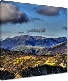 Vászonkép 50x50 Gyönyörű kilátás a hegyekre