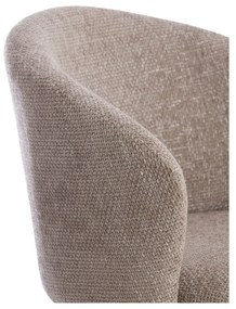Bézs fém étkezőfotel szett 2 db-os Radaja – Light &amp; Living