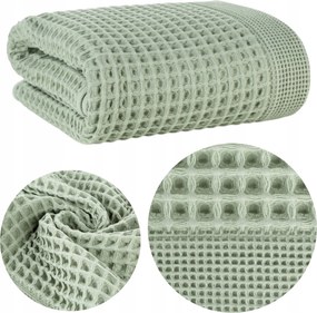 Melo Fürdőlepedő 90x150cm menta pamut vastag nedvszívó puha spa