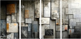 Modern faliképek hálószoba nappaliba 3D absztrakt 80x160