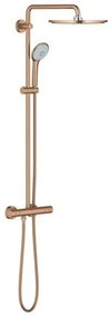 Grohe Euphoria System zuhanyrendszer termosztatikus csapteleppel csiszolt meleg naplemente 26075dl0 G26075DL0