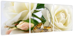 Kép - Esküvő napja (órával) (90x30 cm)