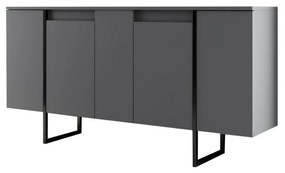 Luxe Anthracite and Black szekrény