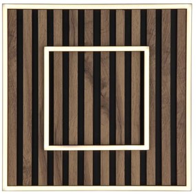 Globo 67345D1 - WOODY LED mennyezeti lámpa 36W, 230V, 3000K, 45x45 cm