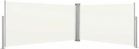 vidaXL összecsukható oldalsó napellenző 160x600 cm krém